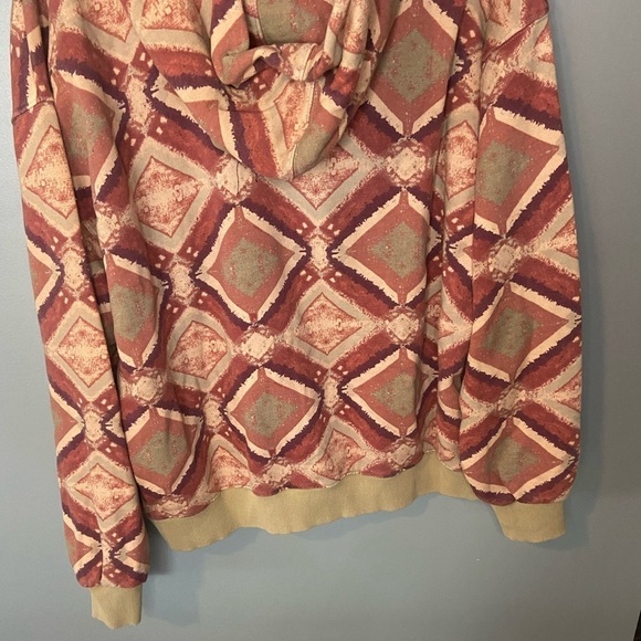NWT Free People It’s A Vibe Printed Hoodie War Combo - Picture 9 of 11